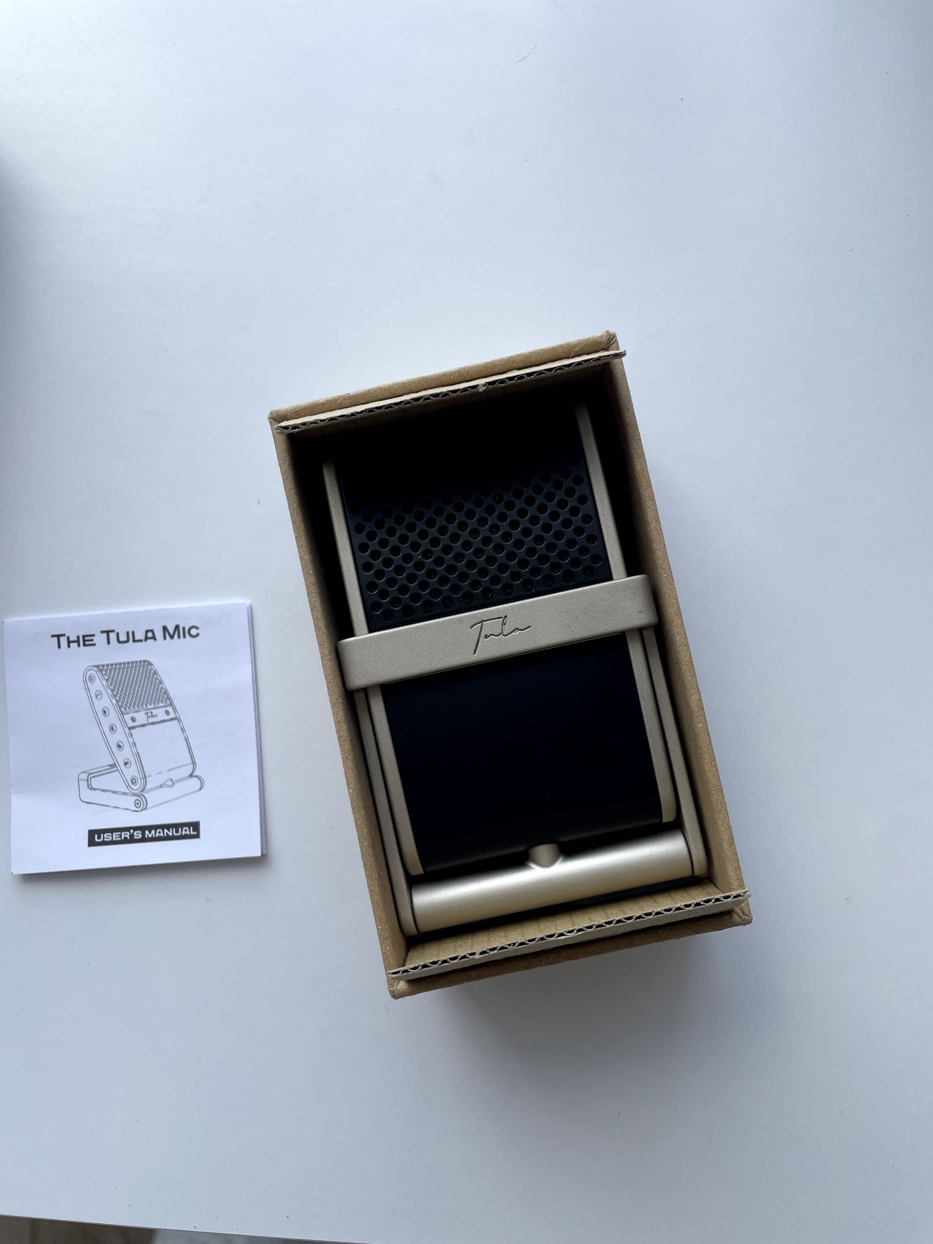 Tula Mic Black | Ідеальний стан | диктофон-мікрофон