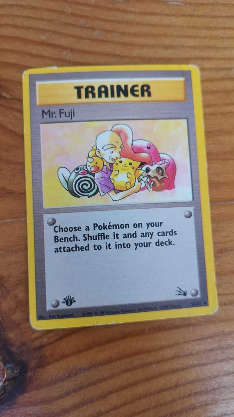 Cartas Pokemon - 1ª edição