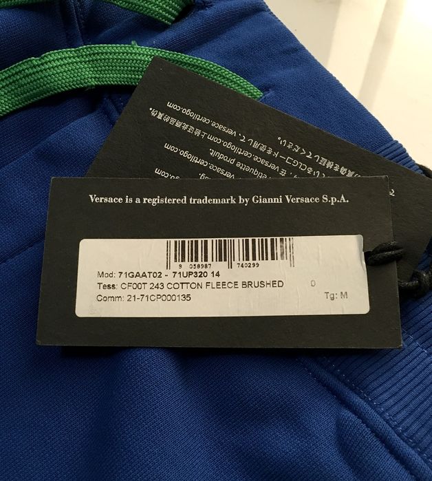 Spodnie sportowe Versace Jeans. Rozm M