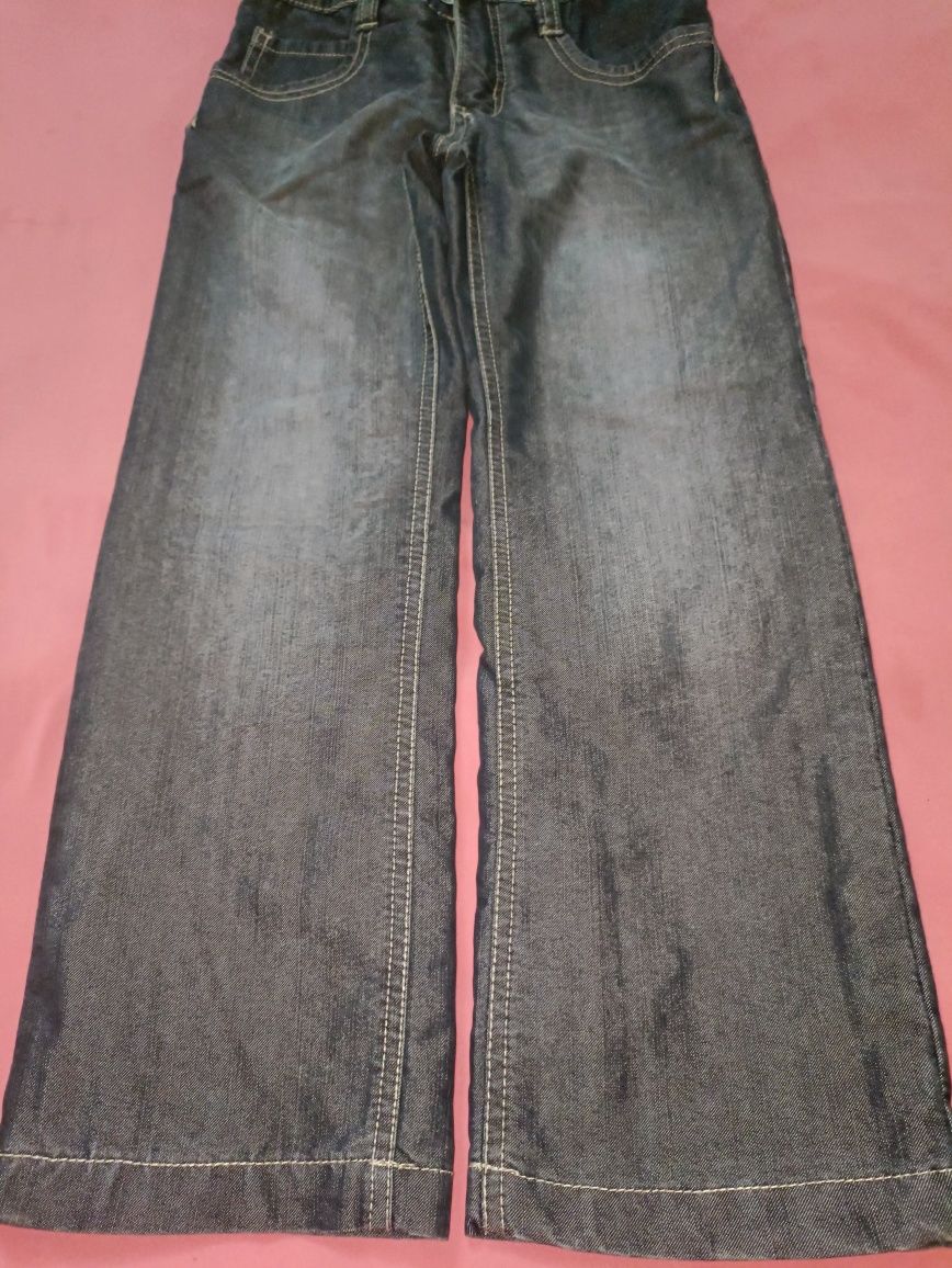 Демисезонные джинсы для мальчика р.122-128см, 7-8лет