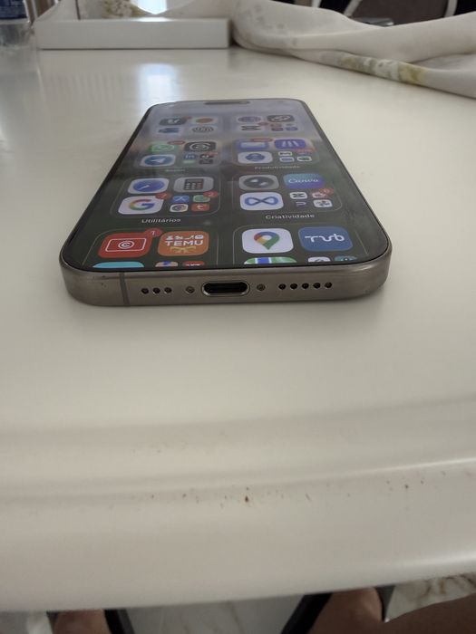 Iphone 15 pro 256GB Titânio Natural