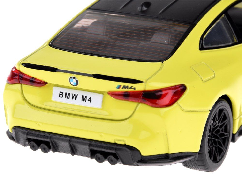 Auto metalowe model BMW M4 skala 1:32 dźwięki światła ZA4617