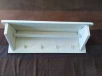 wieszak drewniany vintage PRL