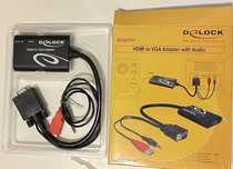 Delock 62407 HDMI to VGA Adapter with Audio