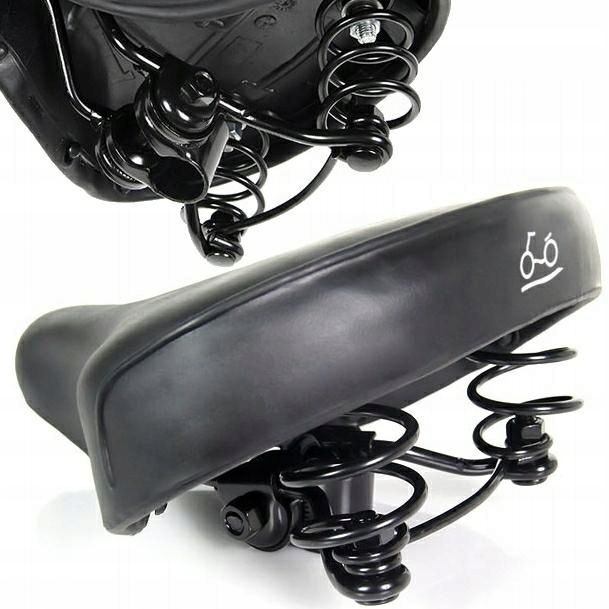 Siodełko Jet Selle rowerowe miejskie City miękkie rower sprężyny