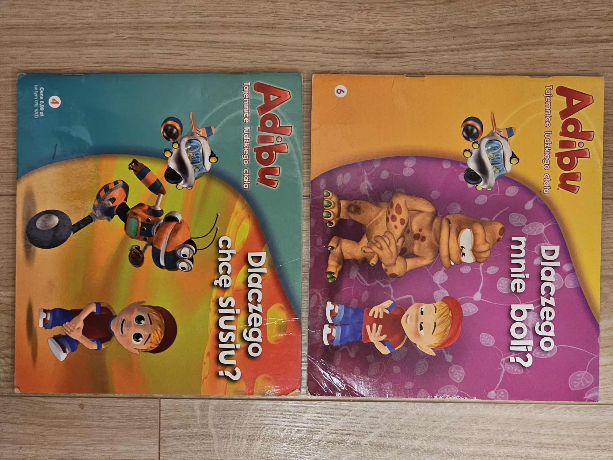 8 książeczek dla dzieci z serii Adibu