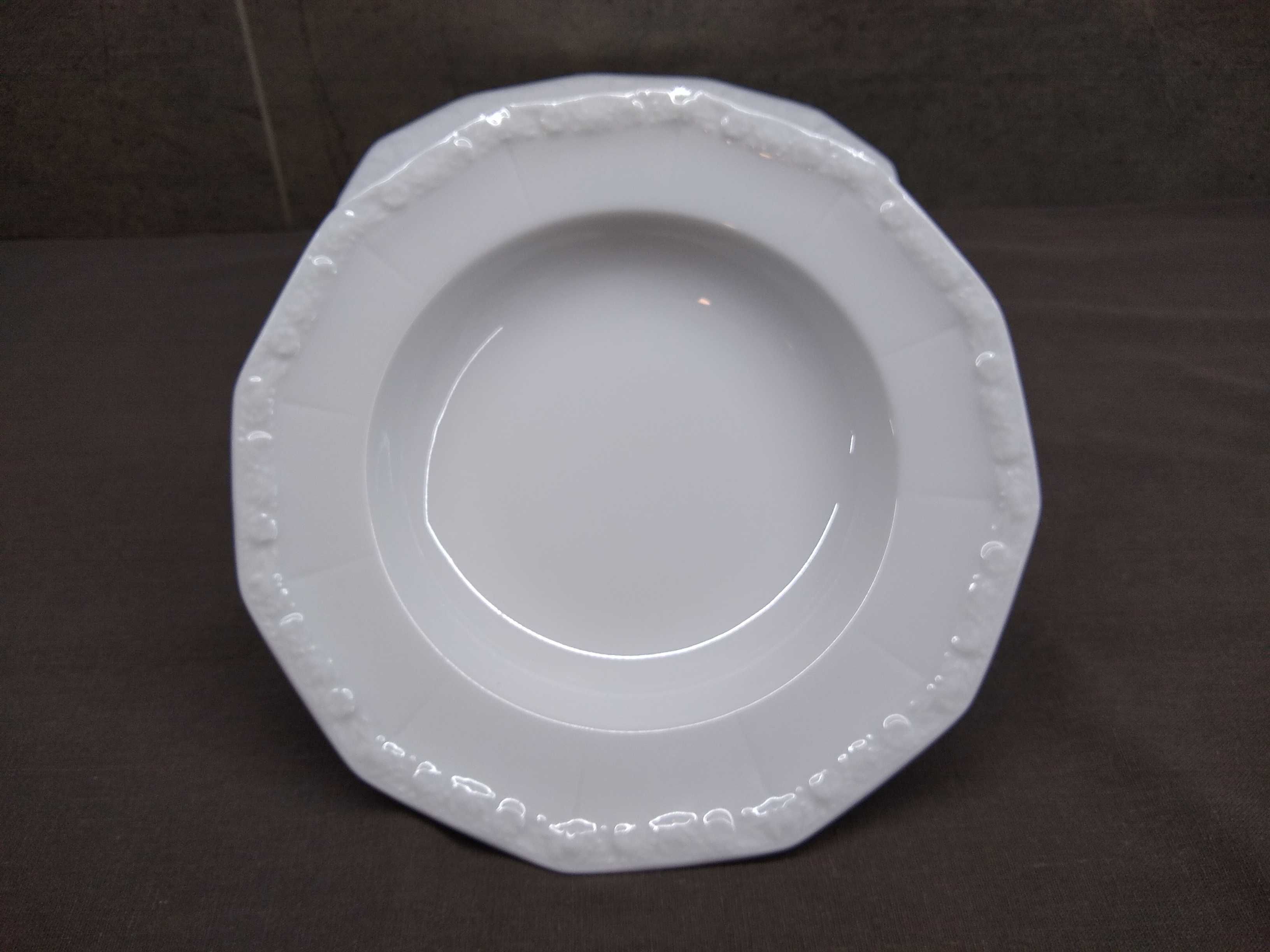 Talerz głęboki Rosenthal Biała Maria Classic 6 szt