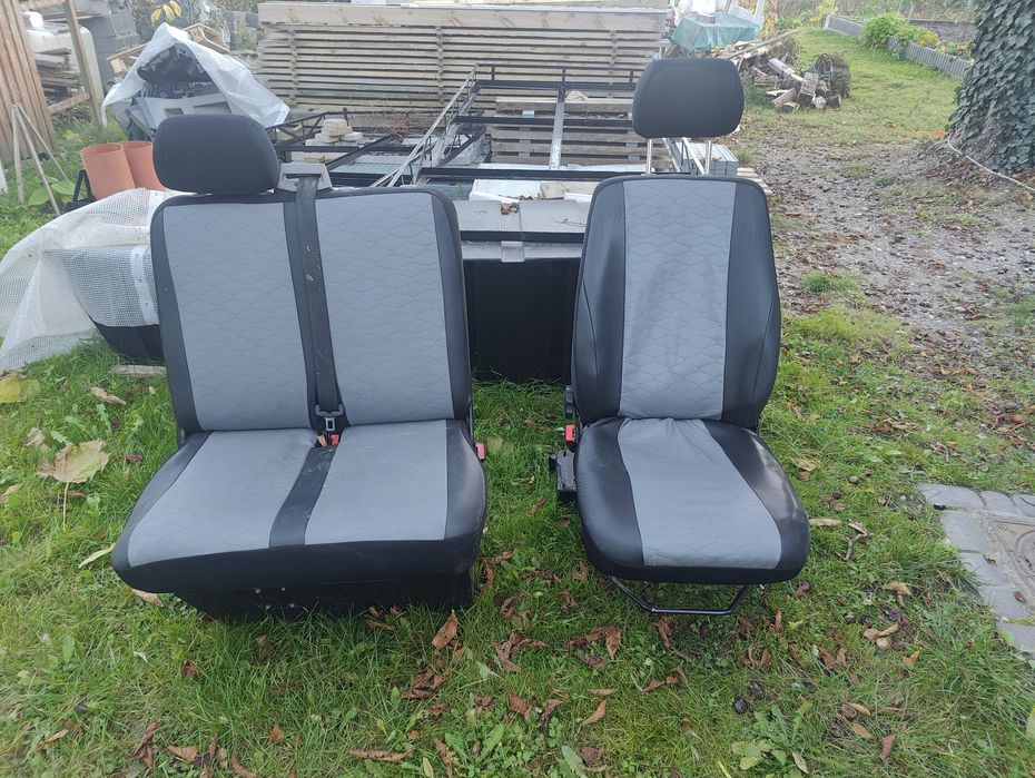 Siedzenia przednie do VW T5 Transporter Bus