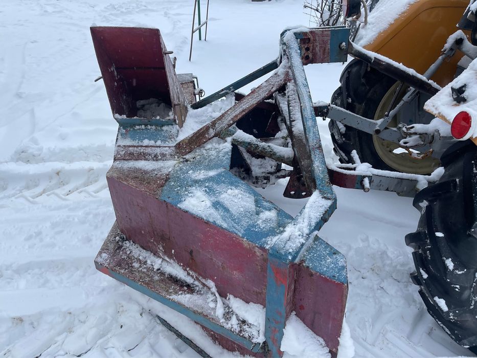 Pług wirnikowy dmuchawa do śniegu