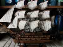 Caravela de decoração