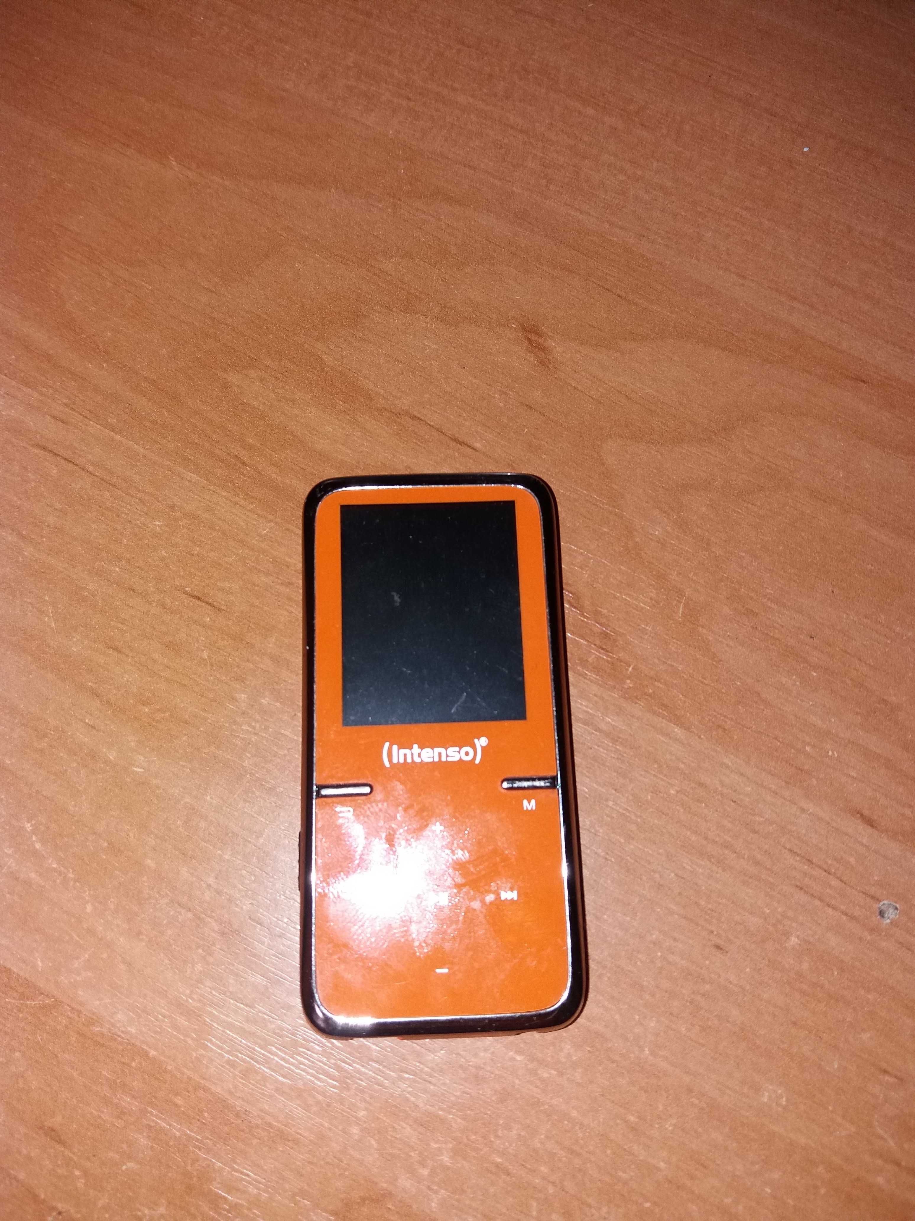 Оранжевий плеєр  INTENSO 8GB video LCD mp3 mp4 PLAYER