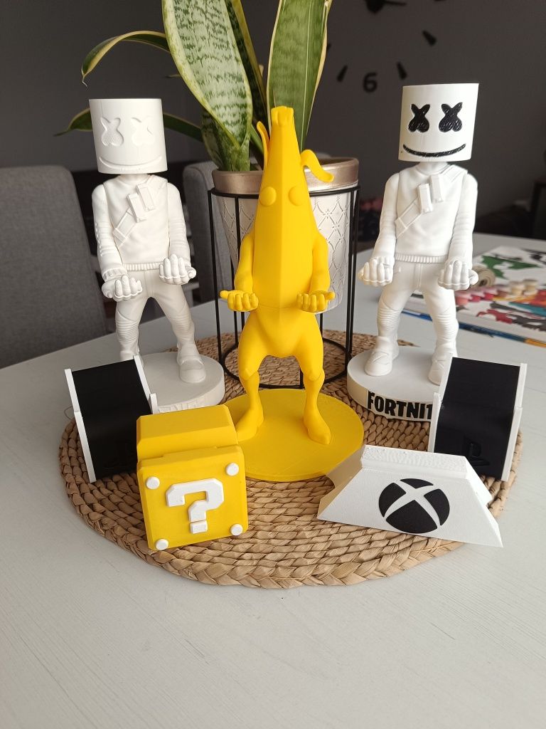 Stojak na pada Marshmello/banan/LEGO