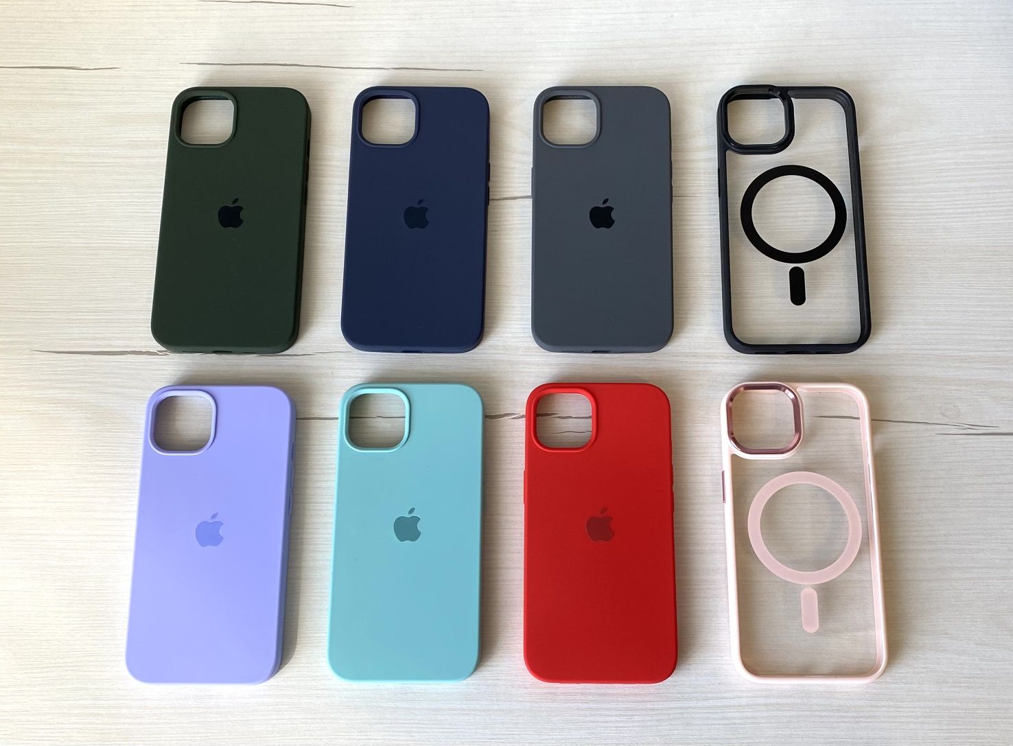 Чехол на айфон 13 Silicone Case iPhone 13 микрофибра силиконовый чохол