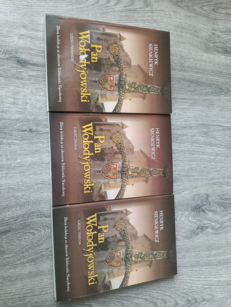Henryk Sienkiewicz Pan Wołodyjowski 3 tomy