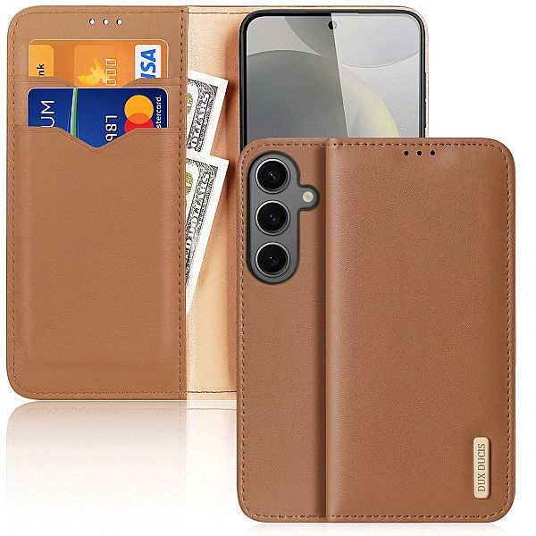 Etui Dux Ducis Hivo z klapką i blokadą RFID do Samsung Galaxy S24+ - b