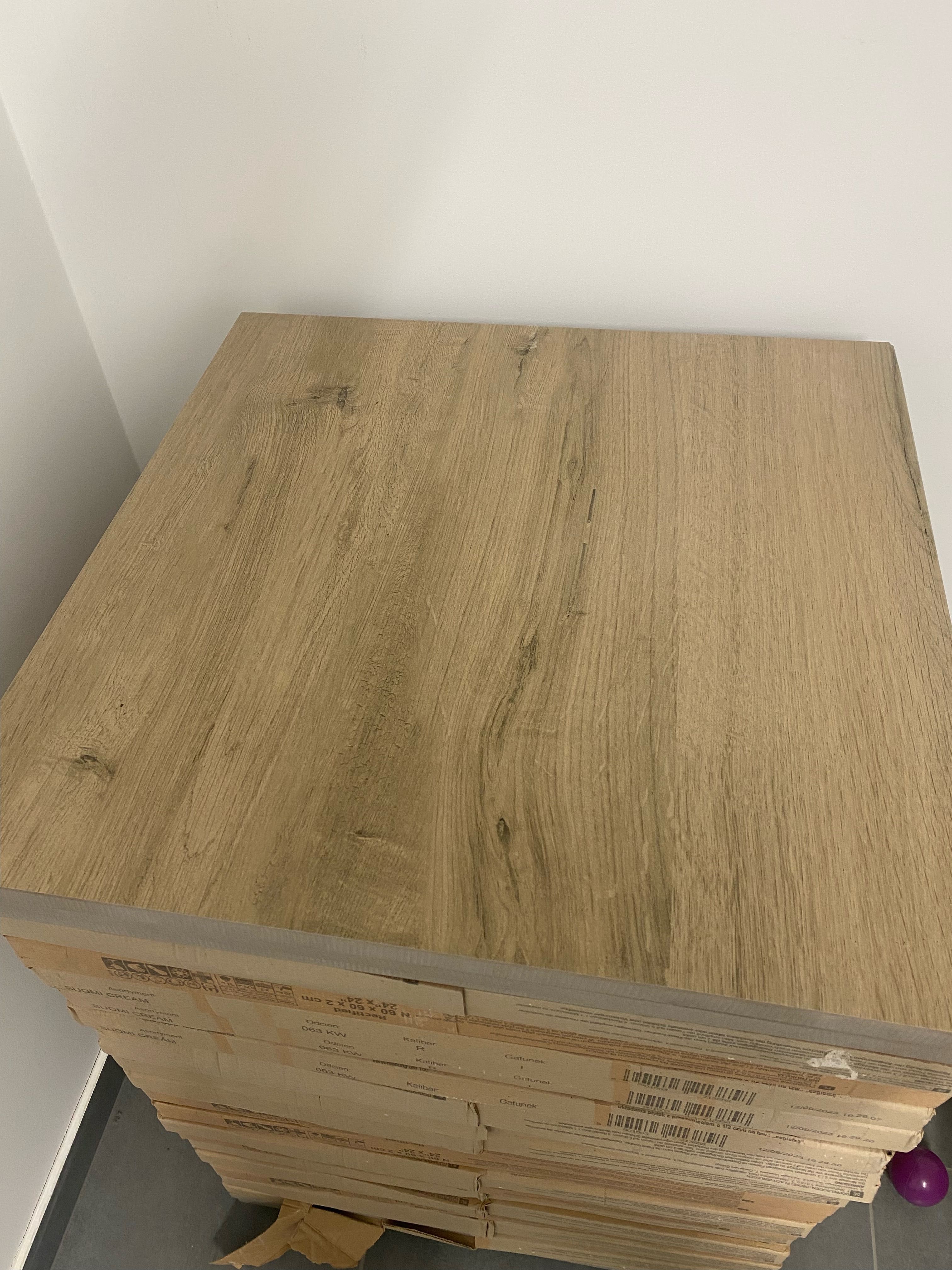 Sprzedam płytki gresowe tarasowe drewnopodobne 60x60x2