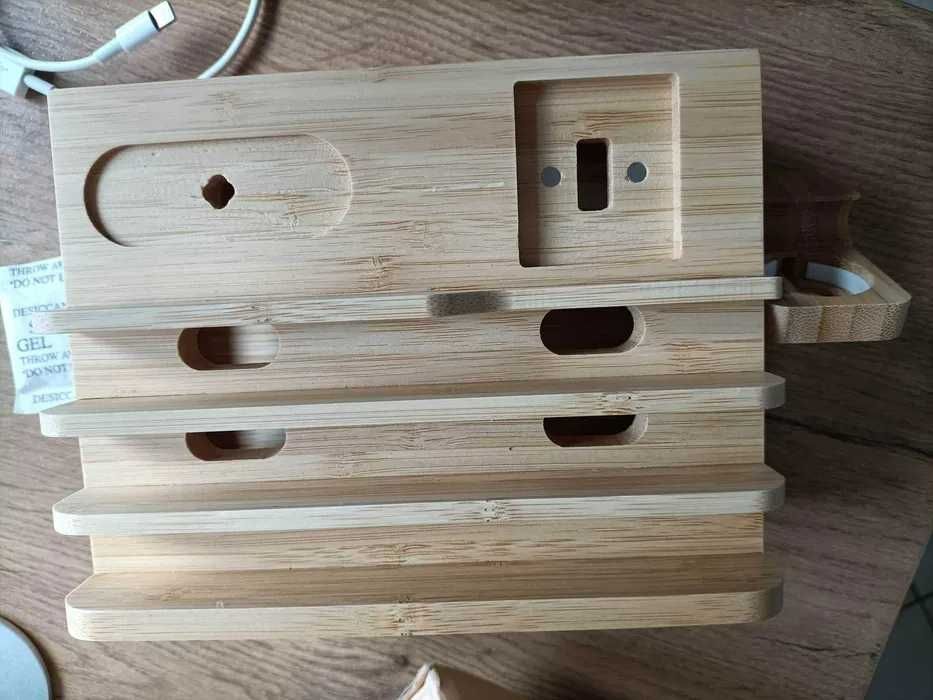 Organizer Kompatybilny Apple Watch, Airpods, telefon komórkowy, tablet