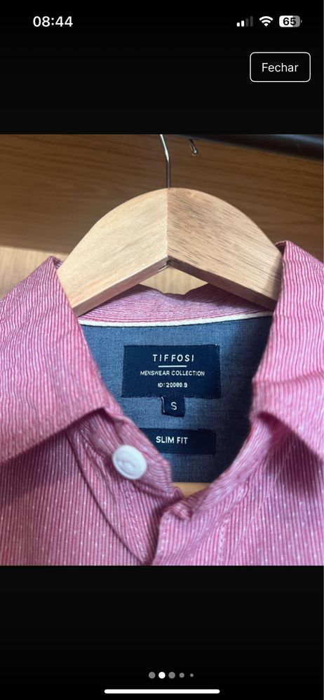 camisa vermelha tiffosi