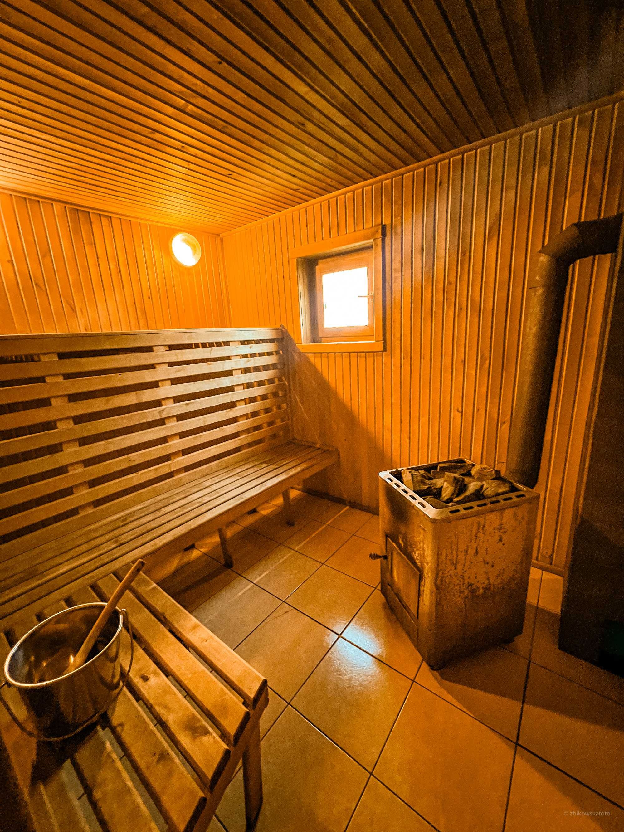 domek na kaszubach, sauna, łowisko