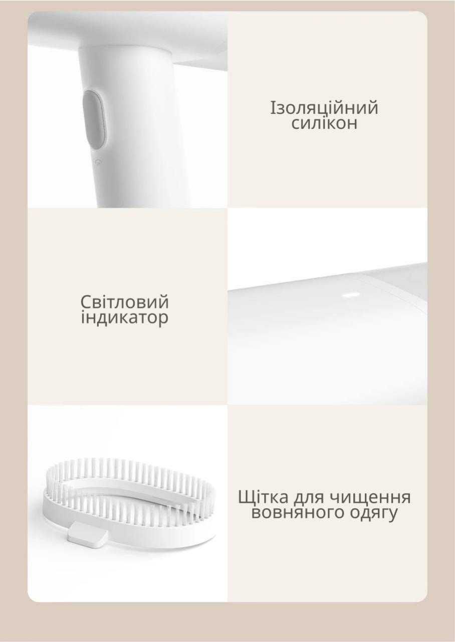 Відпарювач Xiaomi MIJIA Handheld Garment Steamer Iron | Паровий утюг