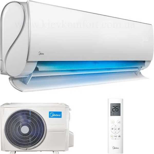 MIDEA BREEZLESS FA-09N8D6 Тепловой насос (обогрев -25С)! До 30 м2