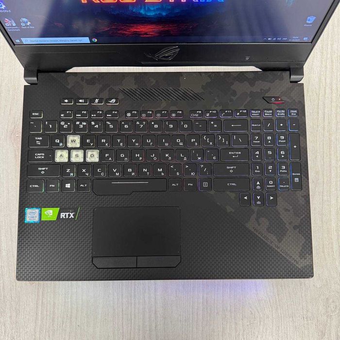 ASUS ROG Strix SCAR II 144Hz i7 8750H 16Gb SSD 120GB HDD 1TB RTX 2070