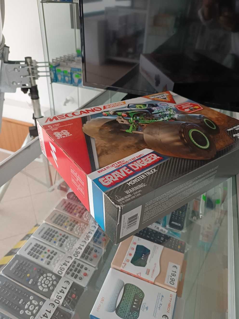 PROMO:MECCANO JUNIOR MONSTER JAM MONSTER TRUCK GRAVE DIGGER