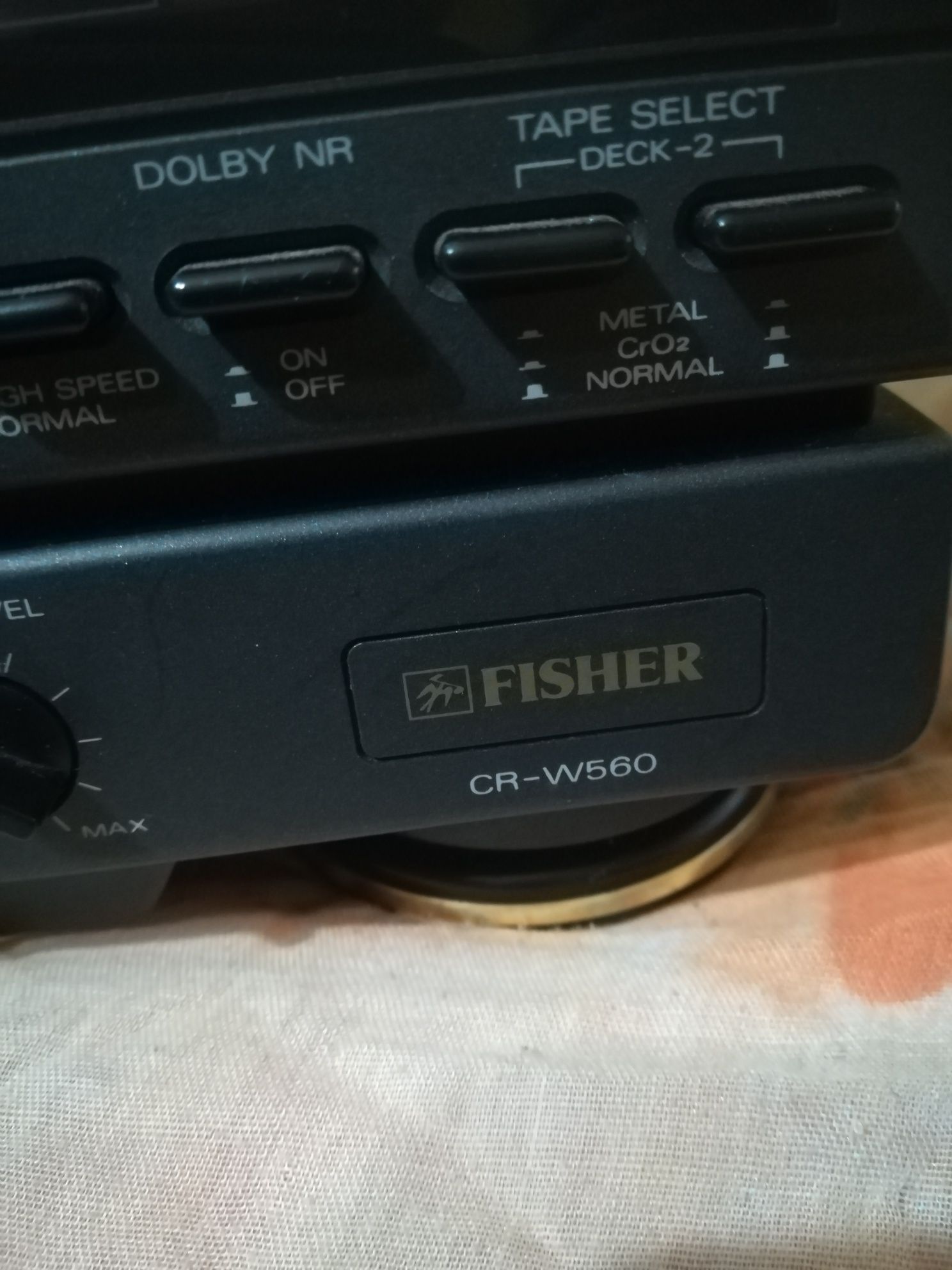Касетна дека Fisher - CR,-W560.