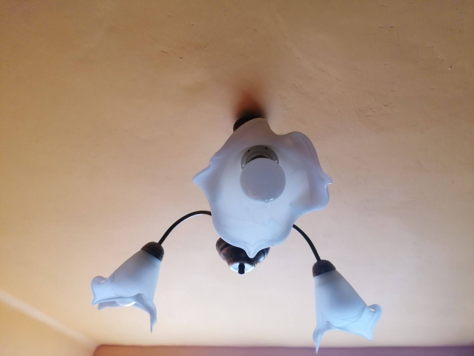 Lampa sufitowa żyrandol 3 ramiona