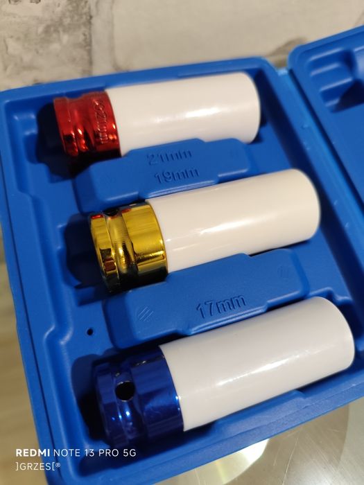 Nasadki udarowe do kół.CR MO.Klucz udarowy.