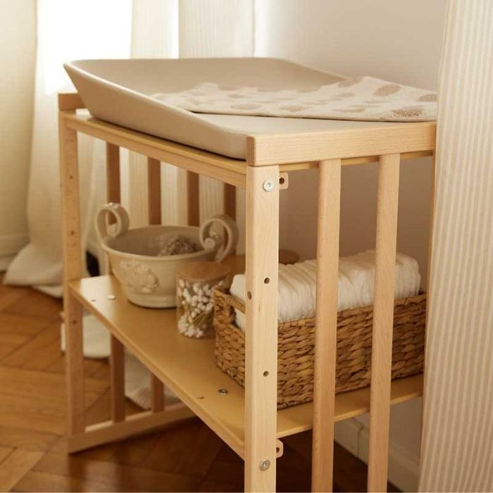 Okrągłe łóżeczko dziecięce  Waldin 7w1