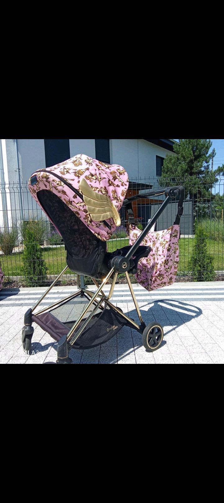 Wózek Cybex Mios Pink wings 3w1