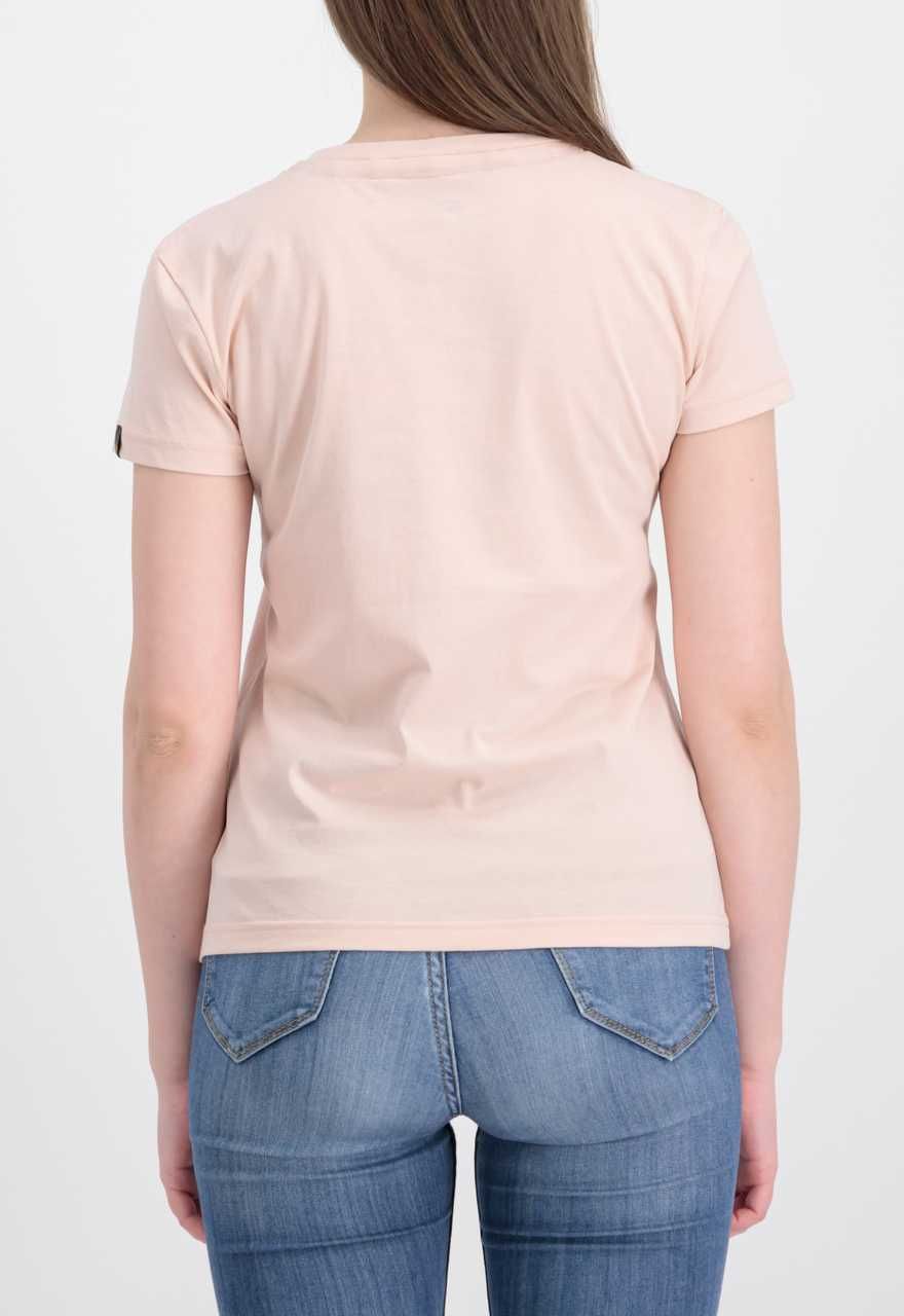 Alpha Industries T-shirt damski Crystal pastel peach