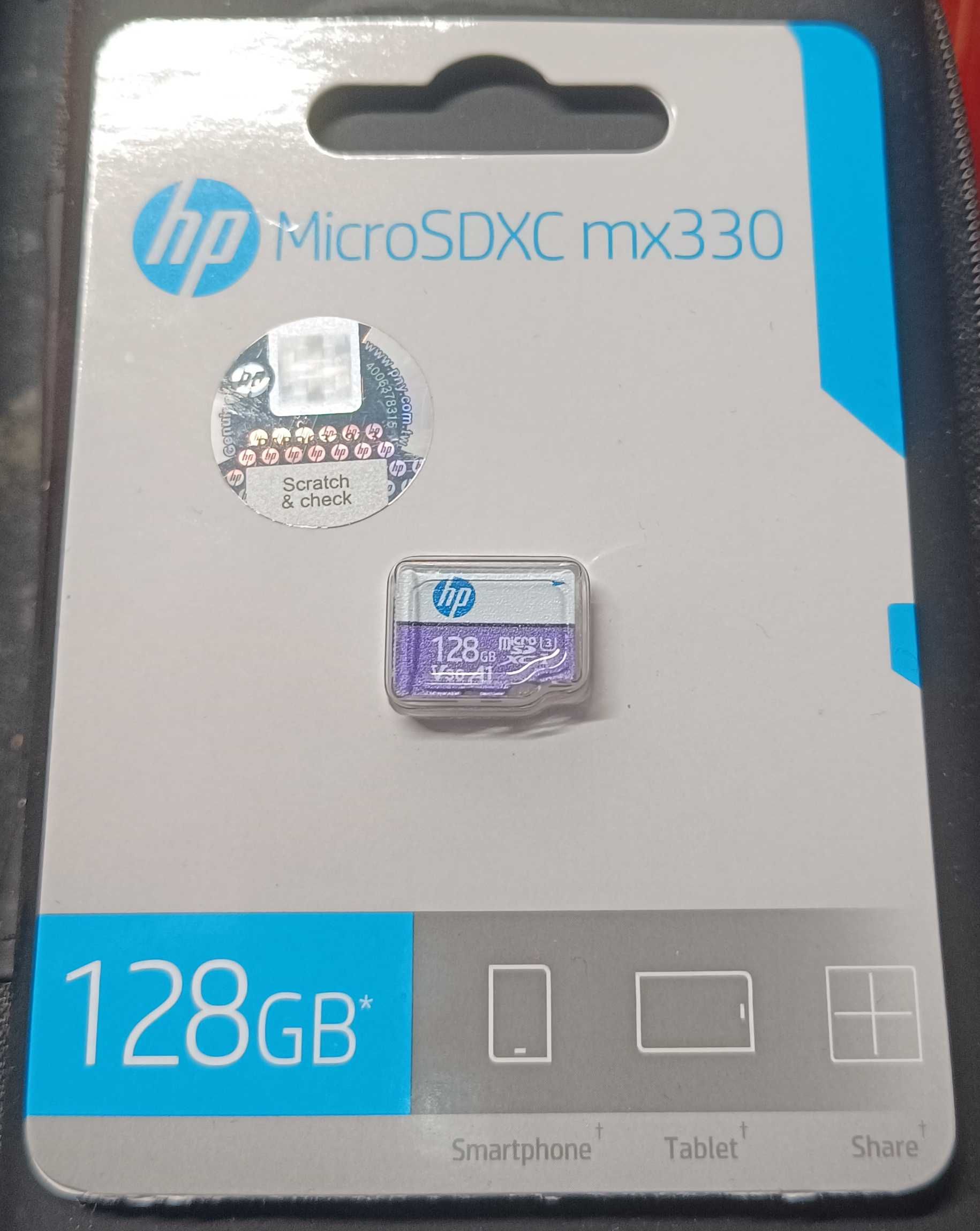 Karta Micro SD karta pamięci HP klasa 10 NOWA XC 128 GB szybka