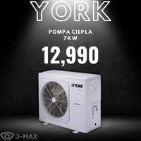 Pompa ciepła York 7 kW R32 Generacja "C" 23% Brutto