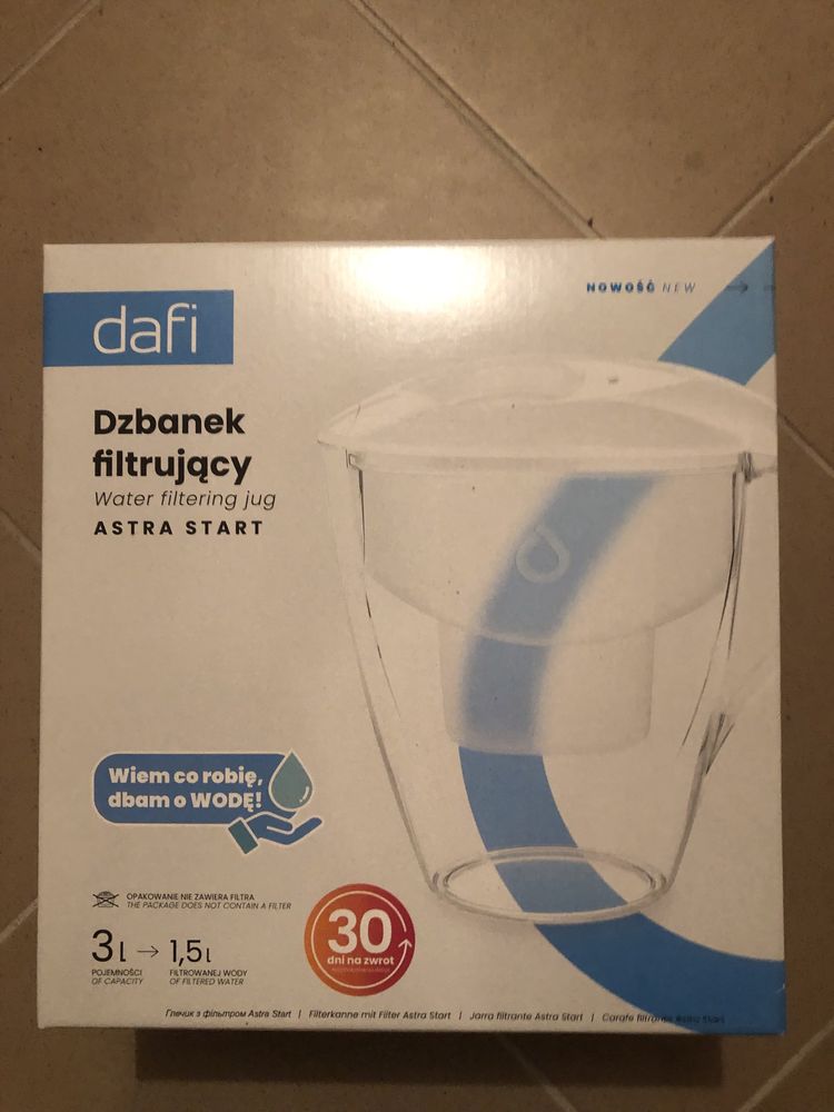 Dzbanek filtrujacy Dafi okazja
