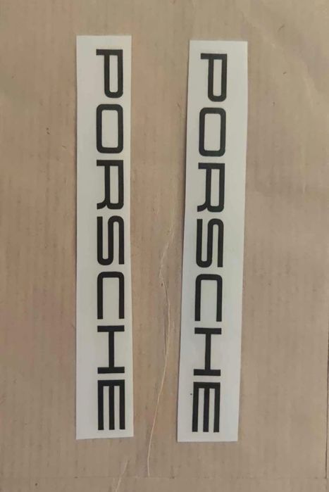 Autocolantes Porsche pinças travão 110x7