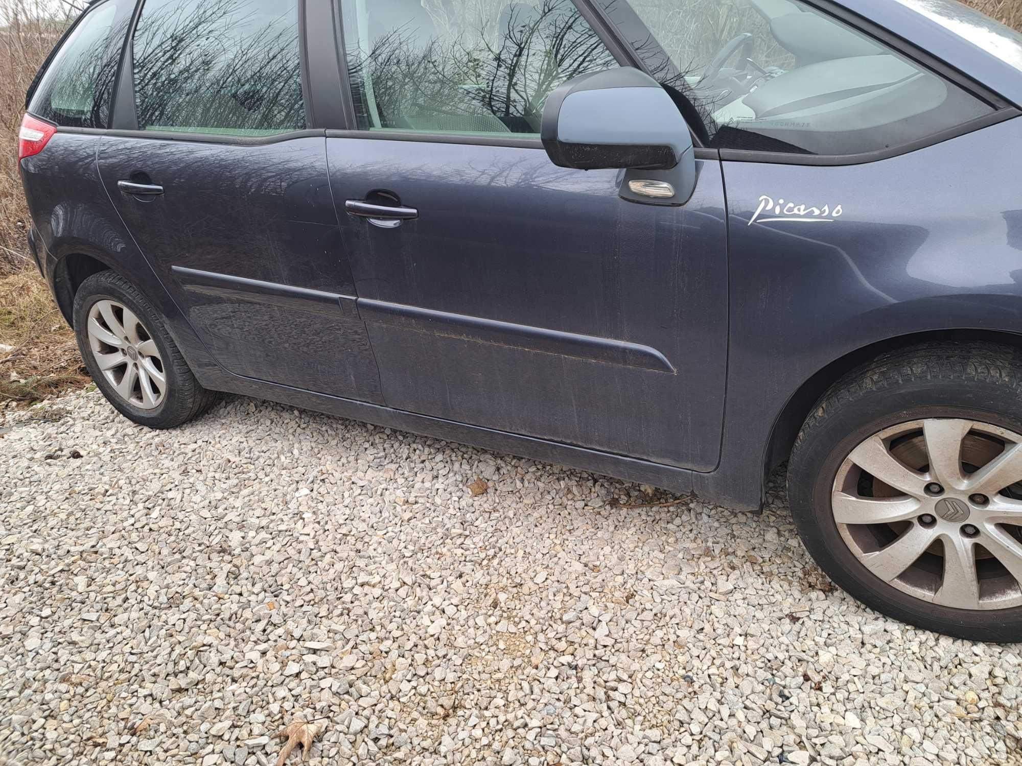 C4 Picasso I 09 krótki zderzak błotnik KENC klapa tył drzwi lusterko