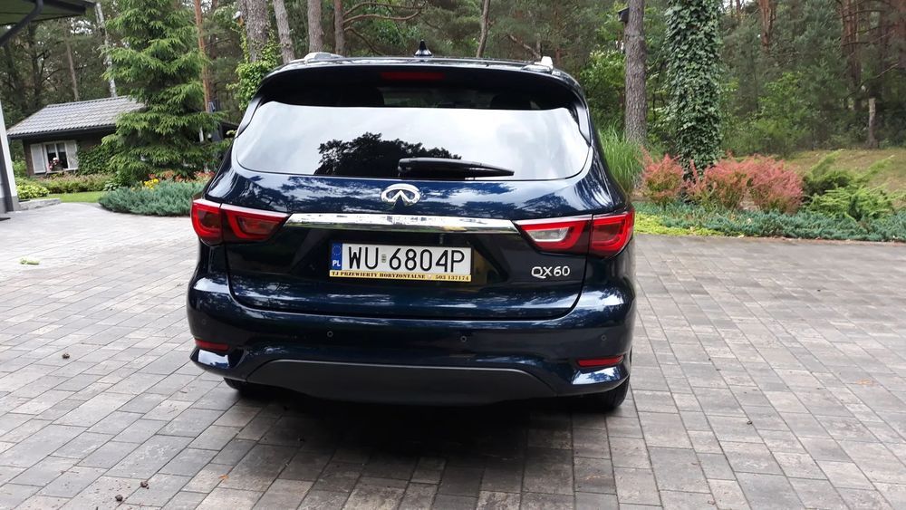 Infiniti QX60 Salon, przejęcie leasingu, kremowe skóry, najbogatsze wyposażenie