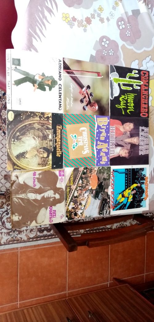 Discos singles 45 rpm vinil