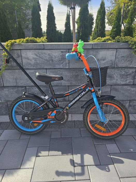 Rower Rocket Tabou aluminiowy, kolka boczne