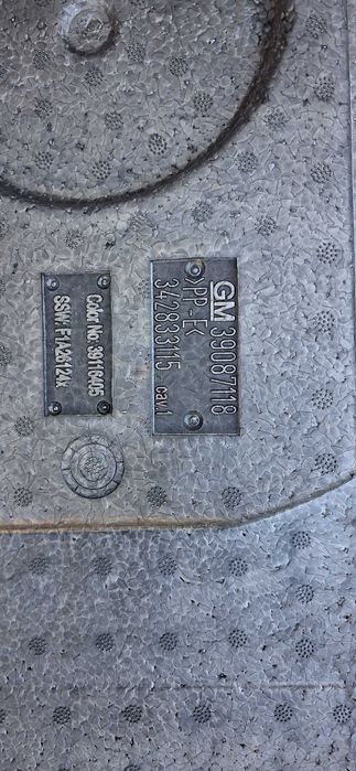 Styropian bagażnika opel insignia b HB