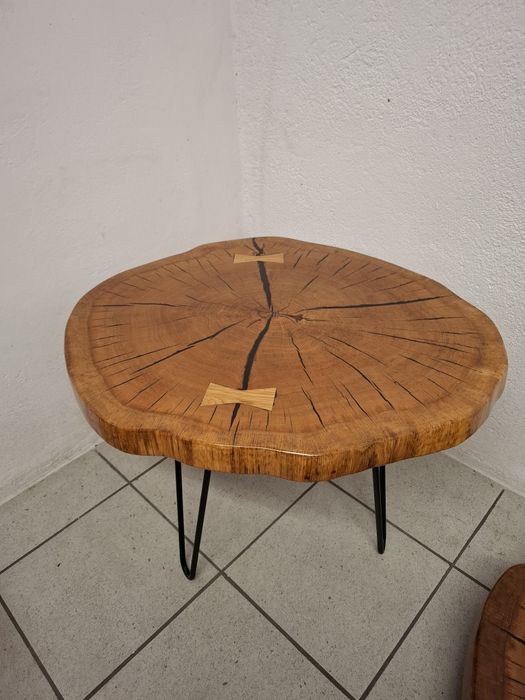 Stolik kawowy, żywica