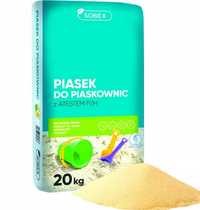 Piasek do piaskownicy z atestem 80KG