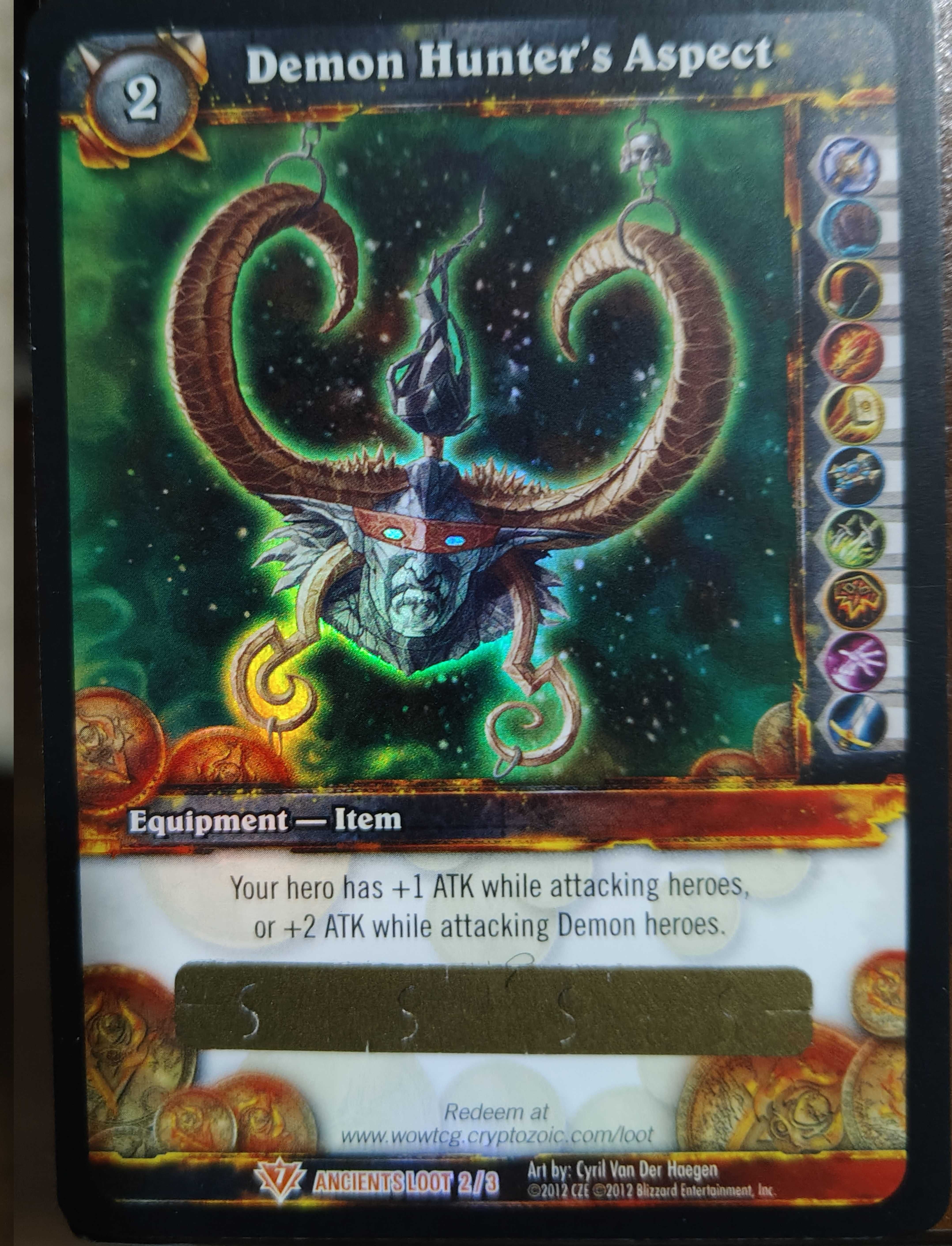 WoW TCG – Demon Hunter’s Aspect (Ancients Loot 2/3)