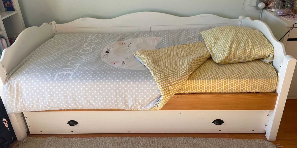 Cama criança com cama extra