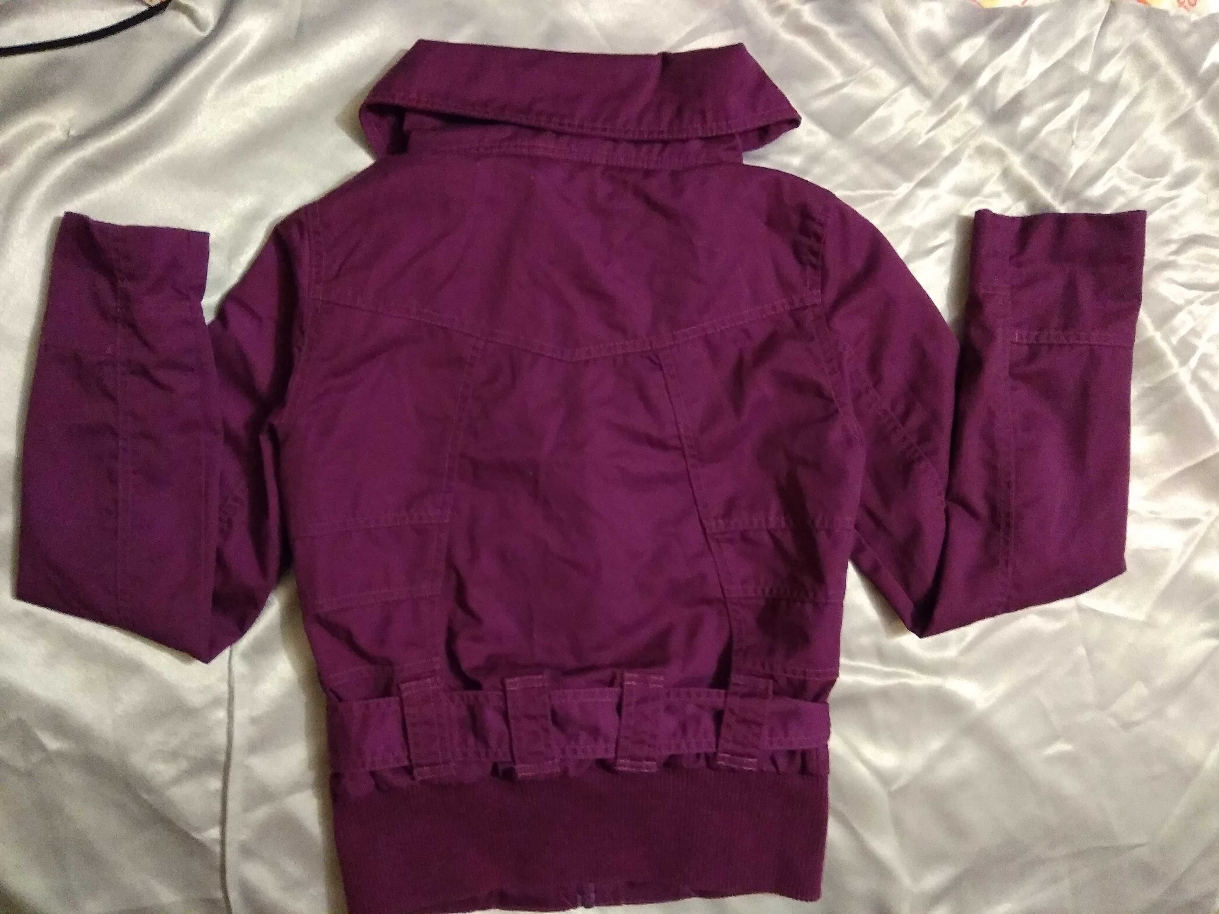 Курточка демісезонна фіолетова, розм.S