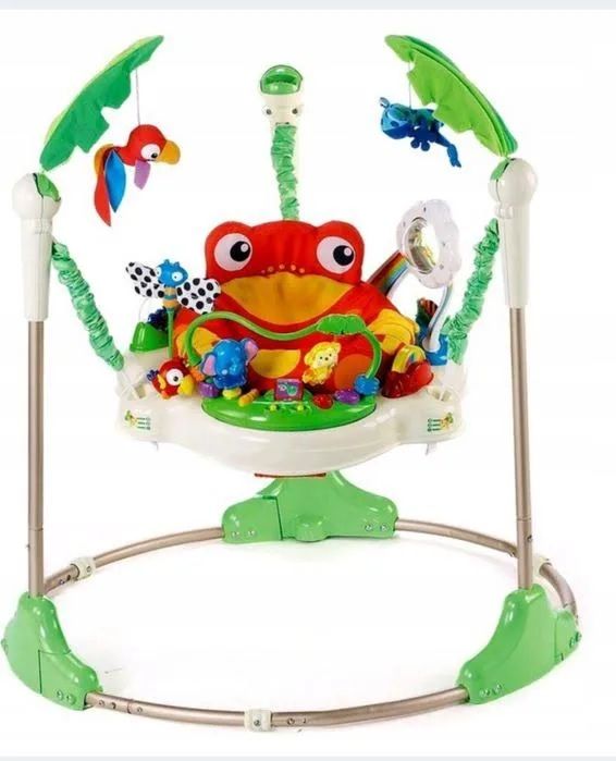 Łożeczko  turystyczne , bujaczek i skoczek