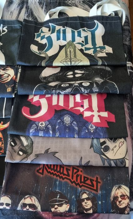 Tote Bag Bandas Rock Metal