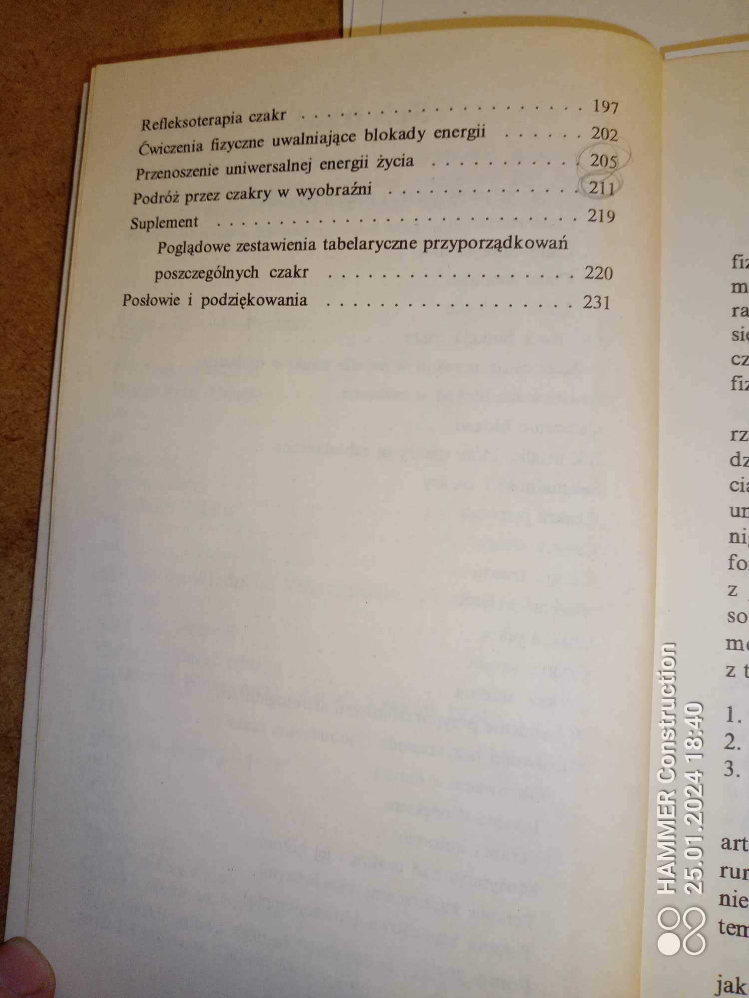 Księga Czakr , S.Sharamon , J.Baginski 1994